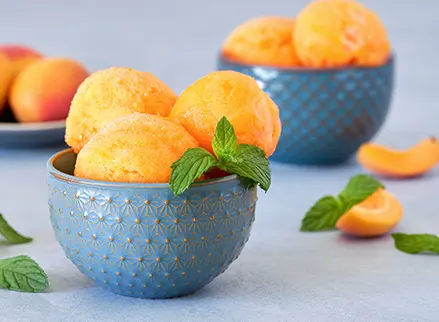 granita me rodakino kai verikoko